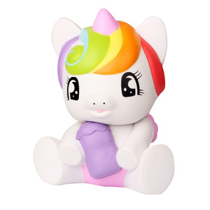 Unicorn Animal Shape Fidget Toy TPE Slow <b>Rebound</b> 2 To 4 Years Unisex Gift - Product Image 1