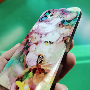 Coque de téléphone glaçure givrée à motif personnalisé pour Iphone 15 13 14 Pro 11 TPU + <span class=keywords><strong>PC</strong></span> Coque de téléphone portable créative de haute qualité - Product Image 4