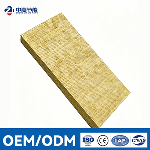Fireproof Rigid Rock Wool Soundproof Insulation Square <b>Sheet</b> for Kitchen & Warehouse Thermal Protection - Product Image 1