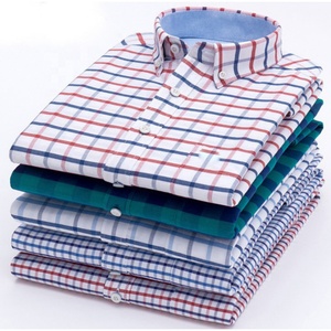 Camisas de Negocios Personalizadas de Manga Corta 100% Algodón, Blancas, con Puño Francés, Talla Grande, con Botones, Estilo Oxford - Product Image 1