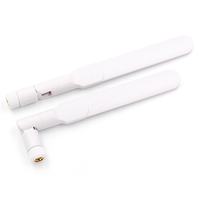 Antenne WiFi Tejiate en gros 433 MHz 5 GHz 3 dBi pour RPSMA, antenne omnidirectionnelle en caoutchouc de 11 cm à montage par vis externe