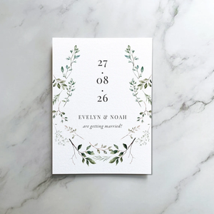 Modèle imprimable <span class=keywords><strong>d</strong></span>'invitation de mariage monogramme, suite <span class=keywords><strong>d</strong></span>'invitation de mariage simple avec code QR, invitation élégante Rsvp - Product Image 6