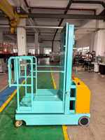 Plateforme élévatrice mobile électrique à flèche, capacité de charge 300 kg, hauteur de levage 4000 mm, chariot de travail surélevé autopropulsé