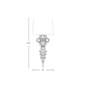 Lámpara de Pared de Hierro y Tela Estilo Americano para Dormitorio, Moderna, Sencilla, de Lujo Francés, para Sala de Estar - Product Image 2