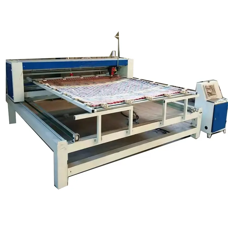 CNC High Speed Single Needle Quilting Machines Computerized Single Head Used Long Arm Mattress Quilting Machine