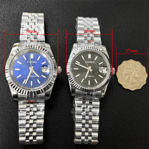 Nouvelles Montres Mécaniques OEM Améliorées avec Mouvement Japonais <span class=keywords><strong>NH35</strong></span>, Chiffres Arabes, pour Hommes - Product Image 4