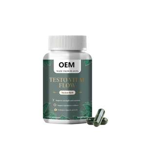 Capsules à base de plantes <span class=keywords><strong>pour</strong></span> le soutien corporel des hommes : stimulent la vitalité, améliorent l'énergie, favorisent la croissance musculaire, améliorent l'endurance – Complément bien-être - Product Image 1