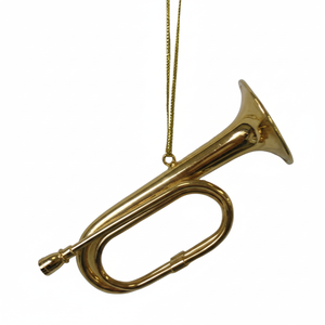 Belle corne de clairon en laiton faite à la main avec un ton clair parfait pour pratiquer la musique et se produire dans les rassemblements publics - Product Image 1