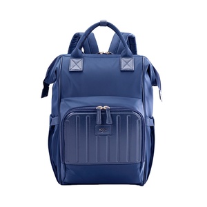 Wholesale Diaper <b>Backpack</b> For Moms Large Capacity Waterproof Nylon Handle Travel Nursing Bag With Adjustable Straps - Product Image 4