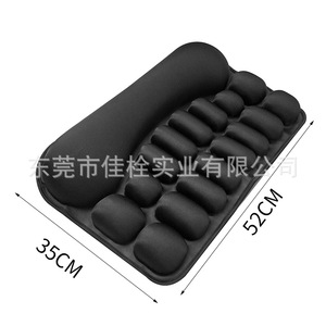 Oreiller cervical gonflable en forme de U 28x26x14cm pour le soutien et le soulagement du cou, usage adulte - Product Image 4