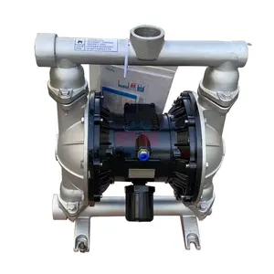 고성능 화학 산업 펌프 스테인레스 스틸 휴대용 펌프 공압 공기 고무 다이어프램 펌프