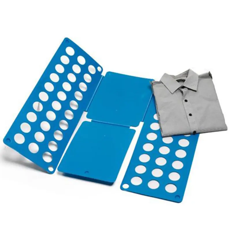 Camisa Criativa Folding Board Household Quick Fold T-shirt Pasta Vestido Ajustável Plástico Durável Roupas Folding Board