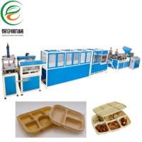 Automatische vormgevingsmachine voor milieuvriendelijke wegwerpmaaltijdverpakkingen, lunchboxen en -bakjes