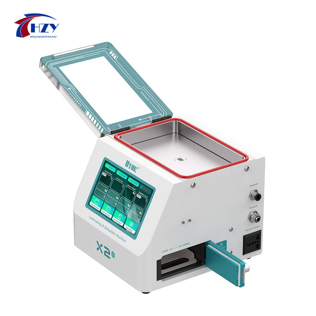 UYUE-X2S 9.5 Inches Mobile Phone LCD Lamination Machine OCA Glass Vacuum Laminating Bubble Removal 2 in 1 for iPhone Refurbished