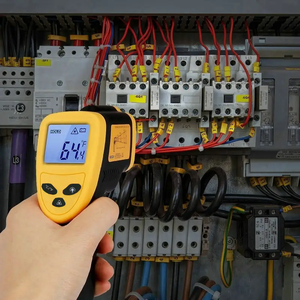 Di động công nghiệp hồng ngoại LCD kỹ thuật số + 380 ℃ nhiệt độ cao đo nhiệt độ công nghiệp Nhiệt kế - Product Image 2