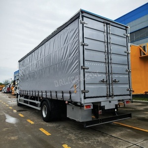 Camion de transport à rideaux latéraux en PVC, camion de fret 1suzu Giga 4X2, vente chaude - Product Image 6