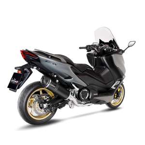 LV One EVO Black Edition sistema di scarico moto per YAMAHA T-MAX 560/TECH MAX 2020-2024 modello 18058 - Product Image 2