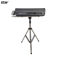 Projecteur LED de suivi électronique DMX 600W avec écran LCD, mise au point automatique et zoom, avec flight case pour scène, mariage et spectacle