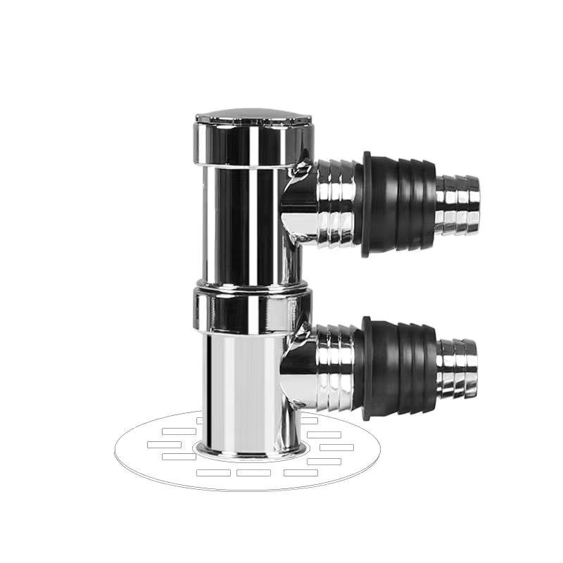 Galvanoplastie-double coude avec couvercle