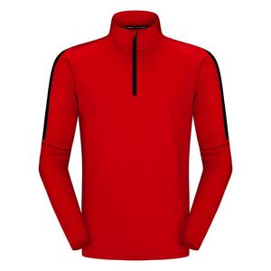 Quick Dry 1/4 Zip Long Sleeve Football Jersey Breathable Custom Team Training Sports <b>Pullover</b> - Product Image 4