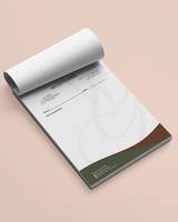 Bloc de Notas Personalizado A4 A5 A6 para Negocios, Escuela, Oficina, Conferencias, Papel Desprendible para Escribir con Logotipo