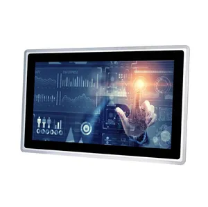 Touchscreen All-in-One I3 I5 I7 Prozessor Industrie-Panel PC lüfterlos eingebetteter 10 12 15 17 19 Zoll Rechenspeicher