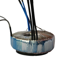 Transformateur toroïdal de distribution personnalisé pour la gestion de l'alimentation industrielle, 2% EPOXY, 12V à 240V AC, en acier au silicium LIQIN