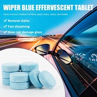 Tablette effervescente pour pare-brise de voiture, compresse en verre pour vitre de véhicule, 1 pièce de 4l, nettoyant, résistant