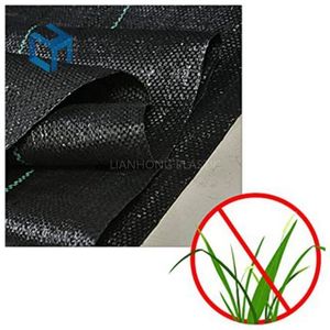 Barrière contre les mauvaises herbes 100gsm tapis de mauvaises herbes couverture de sol pour fraise pour plante géotextile PP tissé vente directe d'usine - Product Image 3