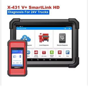 جهاز فحص السيارة Advanced Launch X-431 V+SmartLink HD العالمي x431 للأعمال الثقيلة فائق الدقة HD3 أداة تشخيص أعطال شاحنات بتحكم فائق عن بعد - Product Image 3