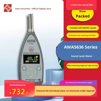 Aihua AWA5636 Sonomètre professionnel de haute précision et sonomètre pour la mesure du bruit industriel