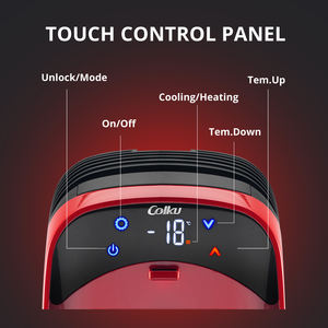 Высокое качество 8 л автомобильный подлокотник холодильник ABS Материал портативный холодильник мини-Морозильник с функцией охлаждения и потепления - Product Image 4