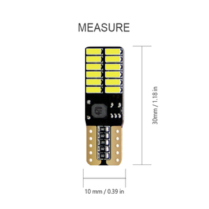 Bán Chạy Nhất 194 W5W T10 <span class=keywords><strong>LED</strong></span> Xe Ánh Sáng <span class=keywords><strong>Canbus</strong></span> 4014 24SMD Chiều Rộng Ánh Sáng <span class=keywords><strong>LED</strong></span> <span class=keywords><strong>Auto</strong></span> Bulb - Product Image 2