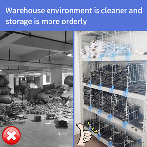 Jigong En Stock Personalizado Almacén Estanterías Malla Estanterías Divisores - Product Image 2