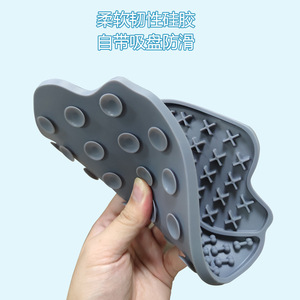 Customized Silicone Pet Licking Mat Round Slow Feeding Anti Choking Dog Cat Feeding Bowl Suction Cup Hand Washable - Product Image 4