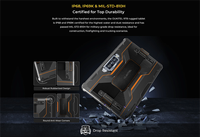 OUKITEL RT8 4G Rugged Tablet PC 6GB + 256GB 11 "2K Pantalla Android 13 MediaTek Helio G99 48MP Cámara 20000mAh 33W NFC Tablet PC
