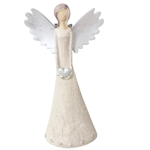 Ornements décoratifs de Pâques, anges en résine de fabrication fine pour la décoration du salon et du bureau - Product Image 1