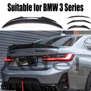 Pour BMW G20 2019 2020 320i 320D NOUVEAU SPOILER ARRIÈRE EXTÉRIEUR ABS Série 3 Aile de coffre Décoration de voiture PSM Styling - Product Image 1