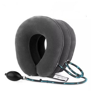Estirador de cuello inflable de tracción <span class=keywords><strong>para</strong></span> el hogar, Collar de tres tubos de inflado rápido <span class=keywords><strong>para</strong></span> aliviar el dolor de cuello instantáneo - Product Image 2