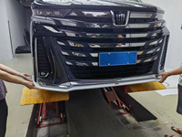 Pour AMIGIN 2023-2025 Kit de boîtier de mise à niveau des pare-chocs de voiture Vellfire État neuf avec protection améliorée