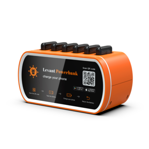 Estación de energía para compartir, dispositivo de carga múltiple con 6 puertos, Heycharge dudu haoyue - Product Image 2