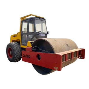 Rouleau compresseur vibrant hydraulique à tambour unique avec entraînement par pneu arrière Dynapac CA30D – Bon prix - Product Image 1