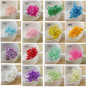 Núcleos y Estambres de Flores Simuladas de 55 mm de Largo, Material de Chifón para Flores Simuladas, Accesorios para Manualidades (120-150 piezas) - Product Image 3