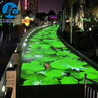 Proyektor Lantai Hologram 3D Interaktif yang Dapat Dipindahkan untuk Penggunaan Luar Ruangan dan Dalam Ruangan untuk Pernikahan