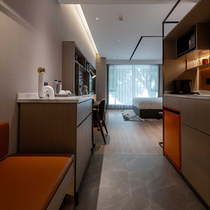 Orangefurn, Muebles de Dormitorio para Hotel Hechos a Medida, Juego de Muebles para Habitaciones de Hotel Económicas, Soluciones Integrales, Proveedor de Proyectos de Mobiliario para Hostelería - Product Image 2