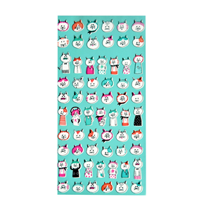 แผ่นสติกเกอร์รูปสัตว์ที่สวยงามมีความเหนียวสูงสติกเกอร์<span class=keywords><strong>กราฟ</strong></span>ิกสติกเกอร์สำหรับตกแต่งของนักเรียน - Product Image 5