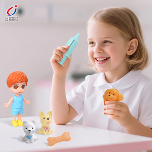 Chengji Pet Dog Care Set <span class=keywords><strong>Jouet</strong></span> Interactive Simulation Education Doctor <span class=keywords><strong>Kit</strong></span> pour les Filles Pretend Play Doctor Set avec Dog Toy - Product Image 2