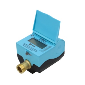 Residential Ultrasonic Domestic IP68 Wireless AMR AMI R250 Smart Water Meter With Brass Body