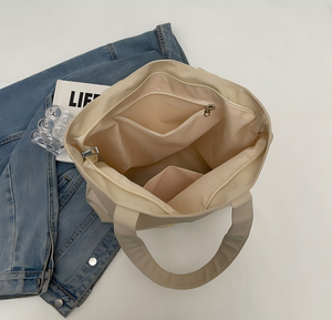 Customized Color Logo Cotton Cloth Recycled Cotton Canvas Shopping <b>Bags</b> Print Blank Tote Grocery Zipper Canvas Totes - Product Image 5