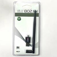 Mini carte réseau Récepteur de signal Transmission émetteur 600 Mbps 802.11N Antenne Adaptateur Wifi